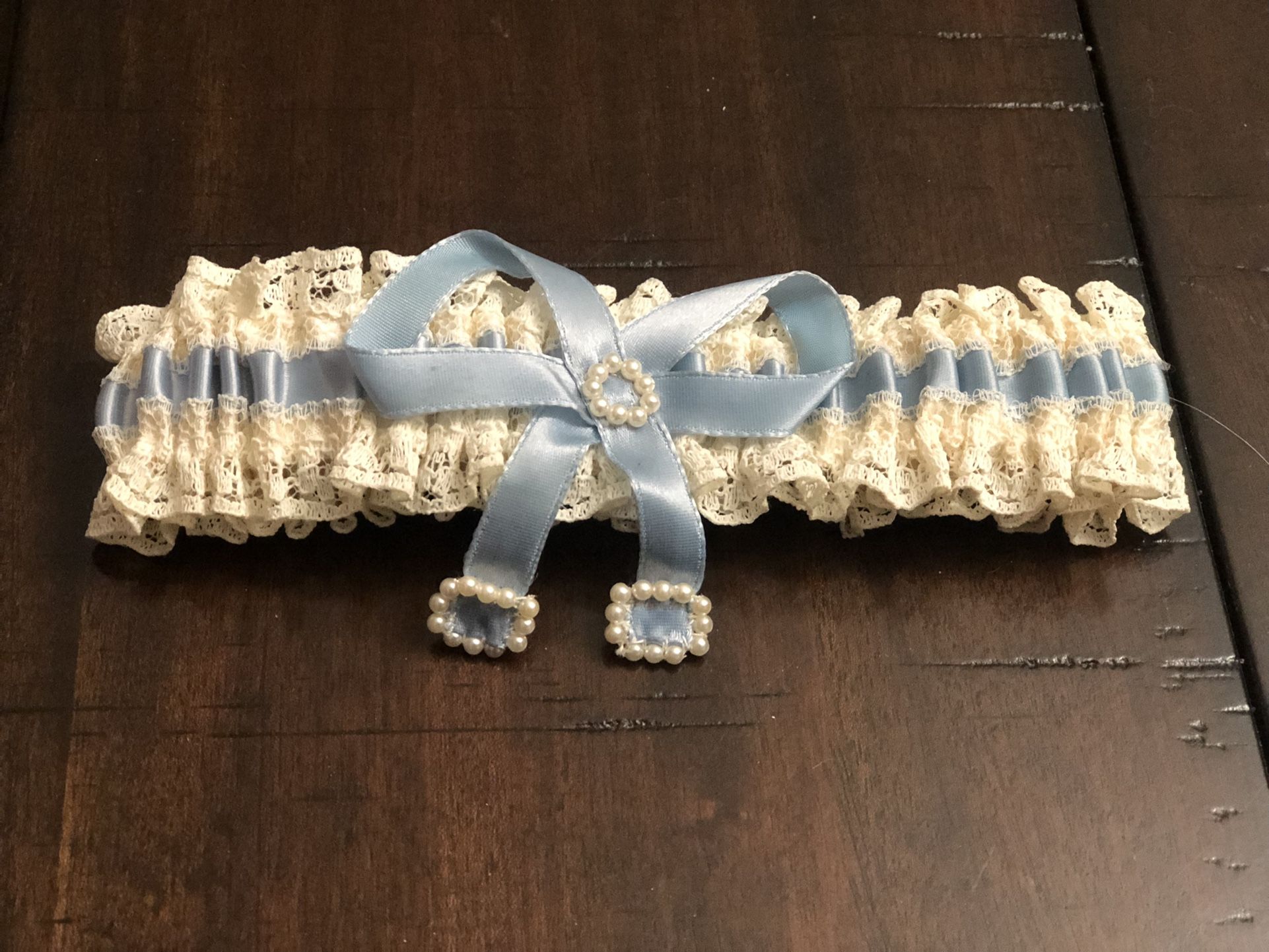 Something Blue Bridal Garter