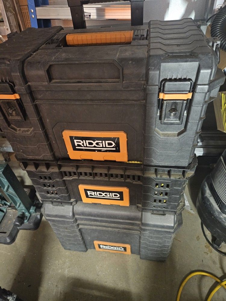 Toolbox Ridgid Stackable