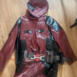 Deadpool Costume For Men Size XL 