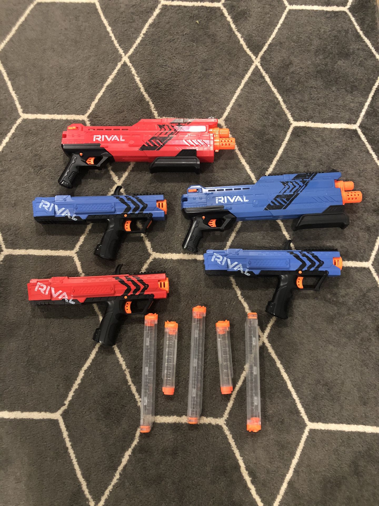 Nerf rival guns