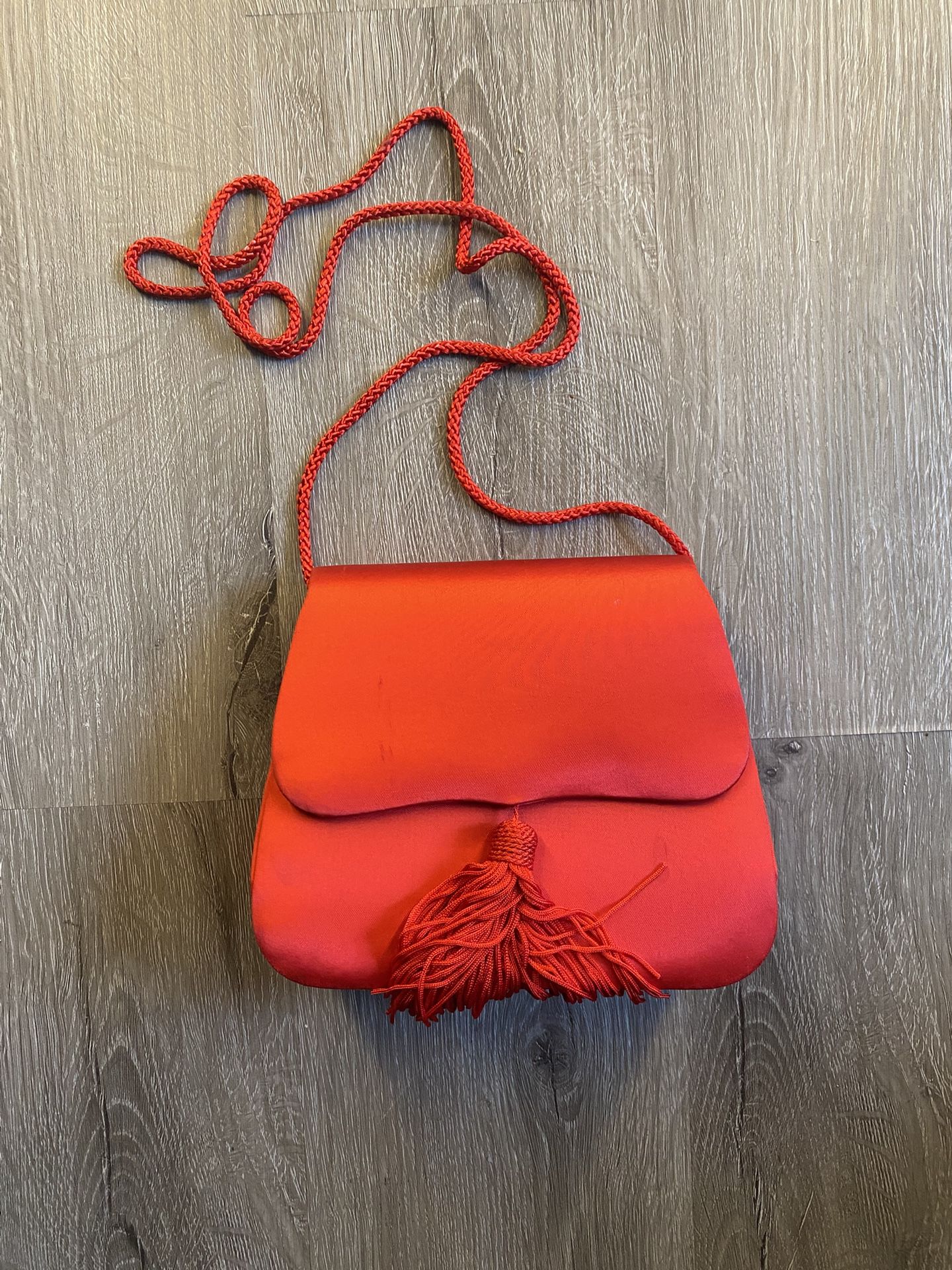 Red Suede Purse