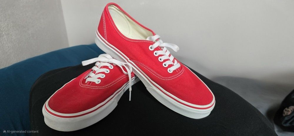 Red Vans