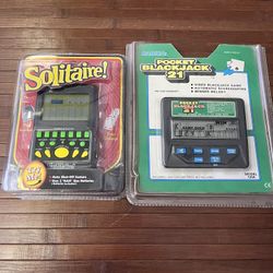 Pocket Games Brand New - Solitaire Black Jack 21 