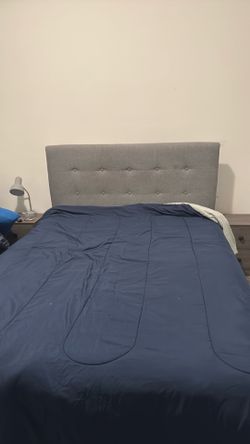 Bed frame and mattress