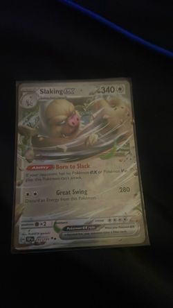Slaking ex Pokémon Card 147/191