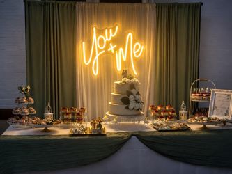 You + Me sign *adapter not included”
