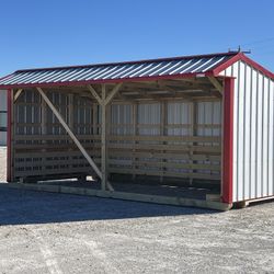 10ft.x20ft. Run-in Shed Loafing Shed 