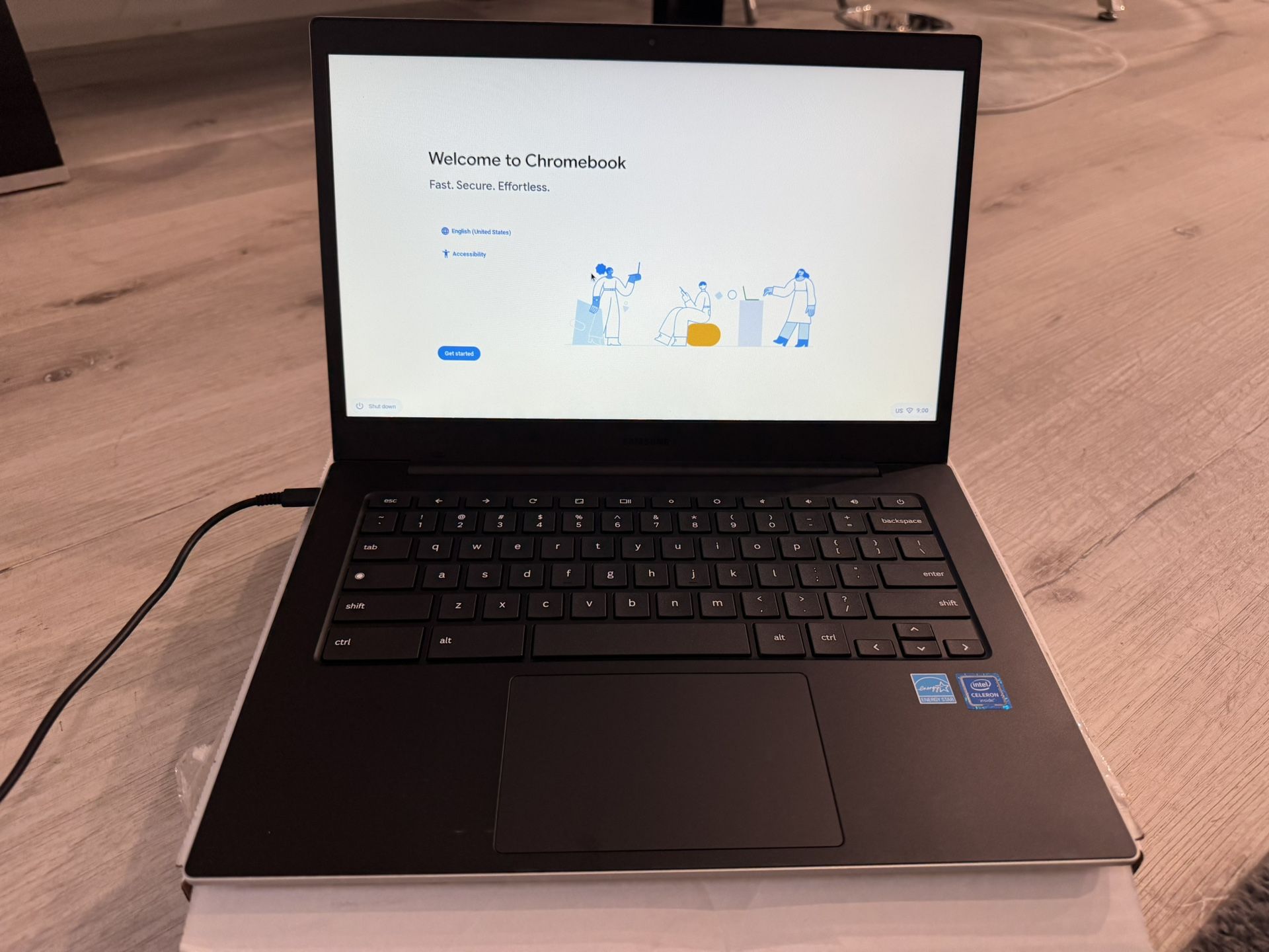 Brand New Silver Samsung Galaxy Chromebook