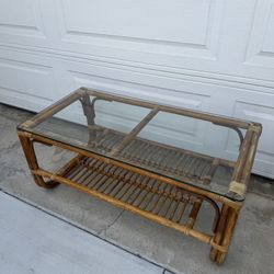 Bamboo Coffee And End Table 