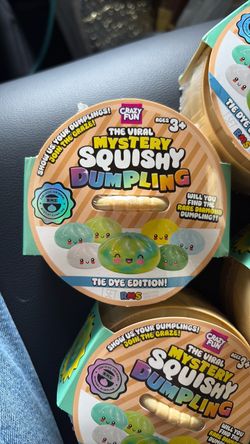 Dumplings Squishy Tie Dye