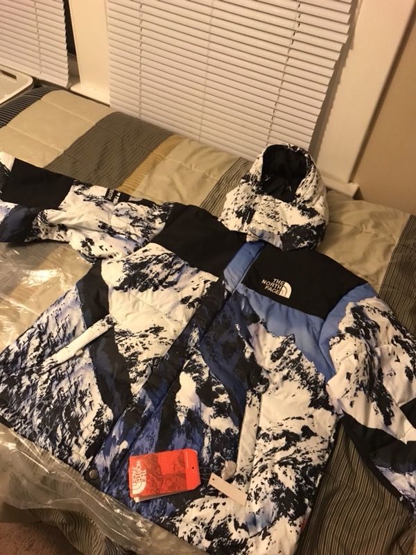 North face Supreme jacket baltoro size medium