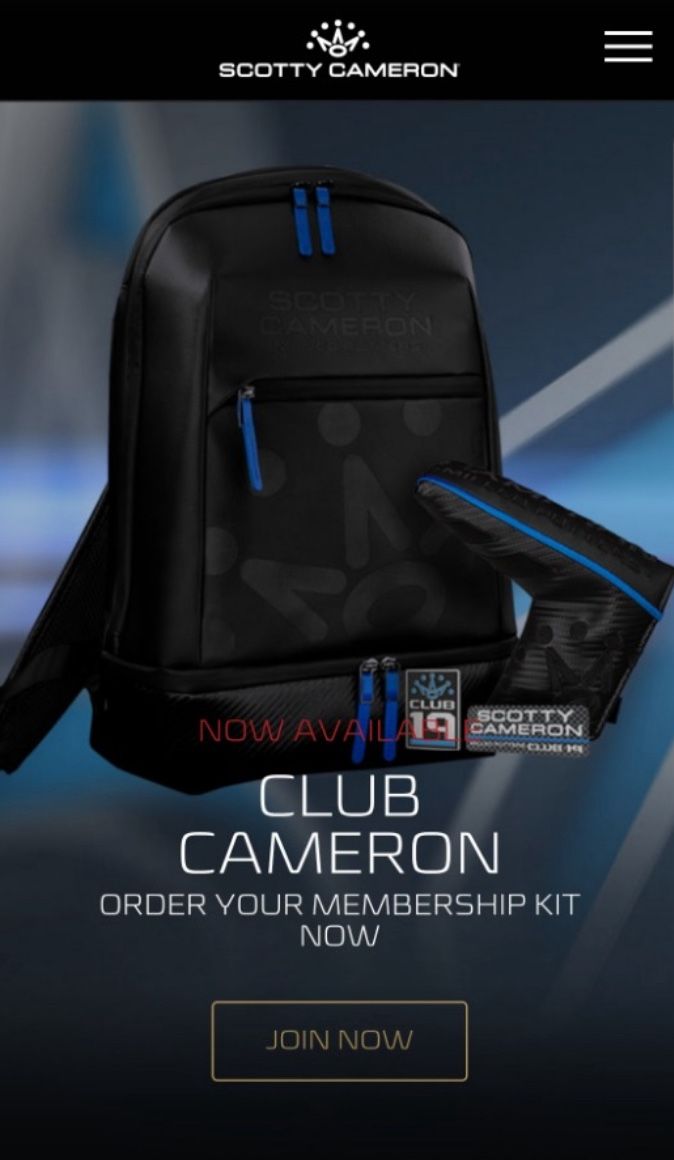 Scotty Cameron Overnight Backpack 