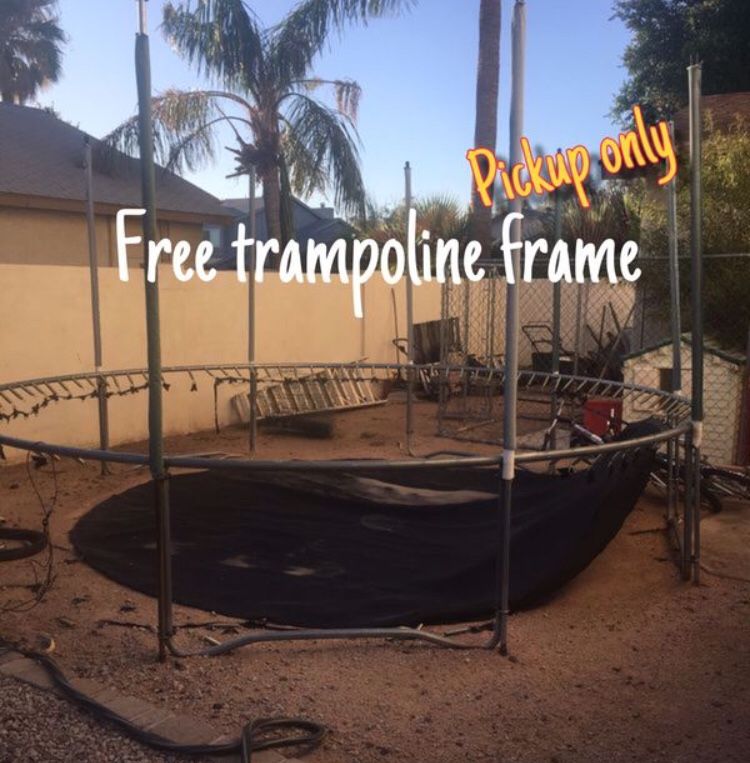 Free Trampoline FRAME ~ no net or mat