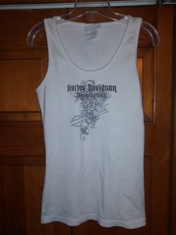 2009 LADIES LARGE CONRAD'S HARLEY-DAVIDSON JOILET, ILLINOIS TANK TOP