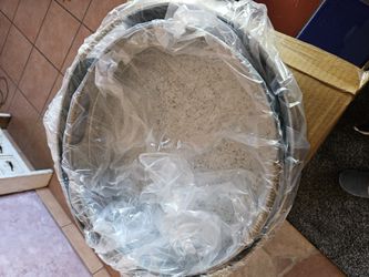 2 New Galvanized Trays
