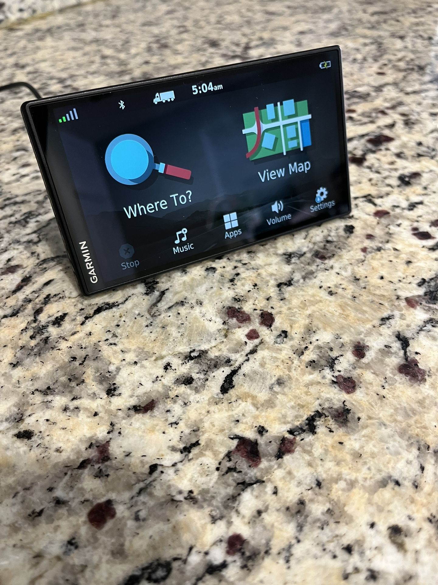 Garmin dēzl 500 GPS