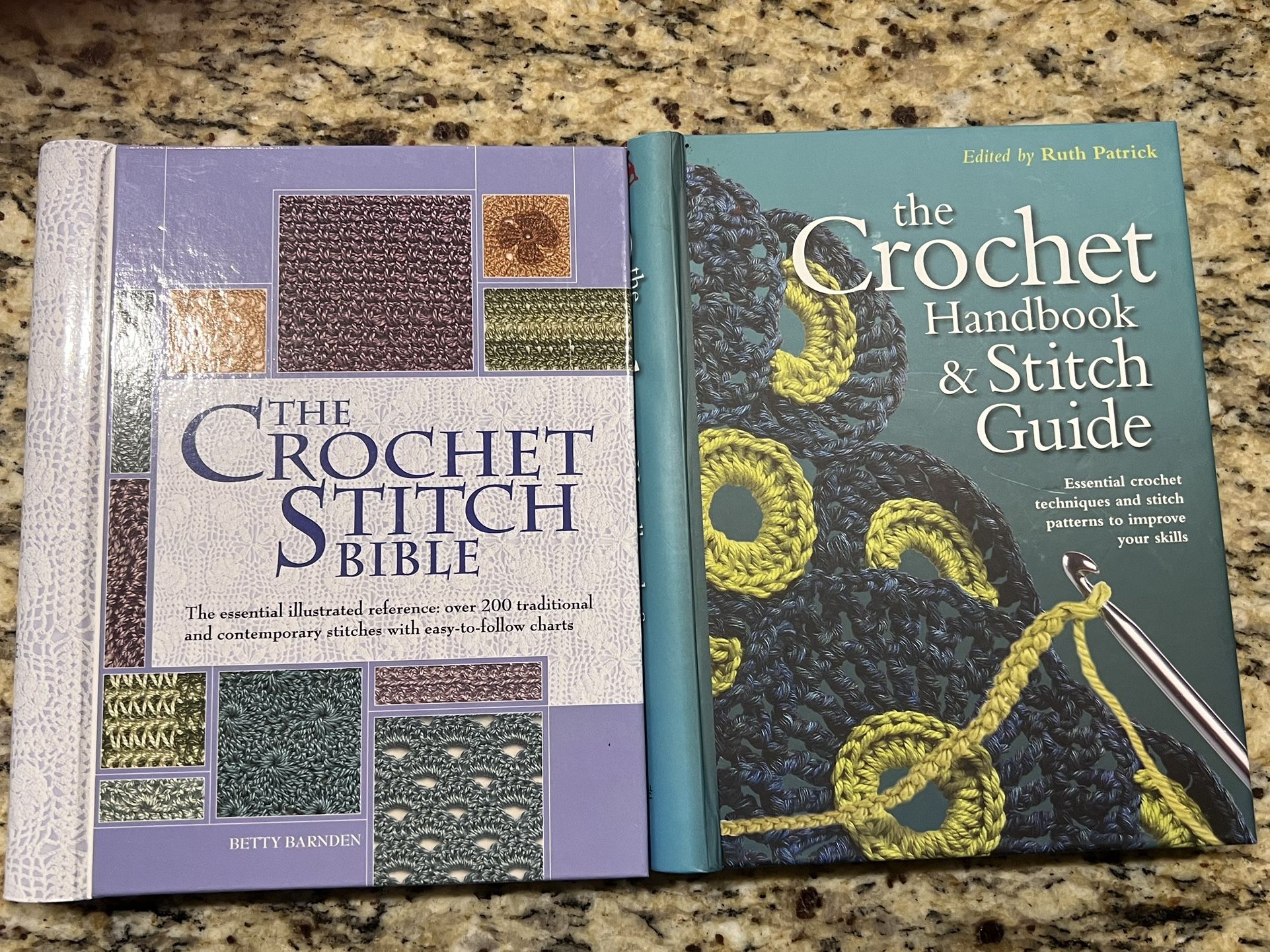 Crocheting Books. Excellent Condition