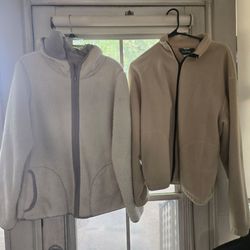 Two women's coats size petite large excellent condition prices for both