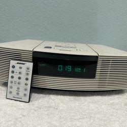 BOSE Wave Radio AWRC-1P Audio System CD Player AM/FM/RADIO, ALARM , AUX INPUT With REMOTE 