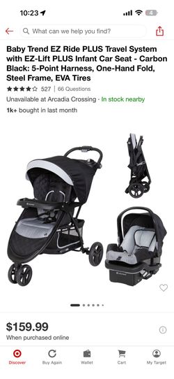Ez Ride Baby Stroller
