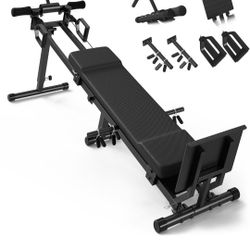 GMWD Total Home Gym with Detachable Footplate,Swing Attachment and Weight Holder,Versatile Total Body Training Machine for Home Gym Workout