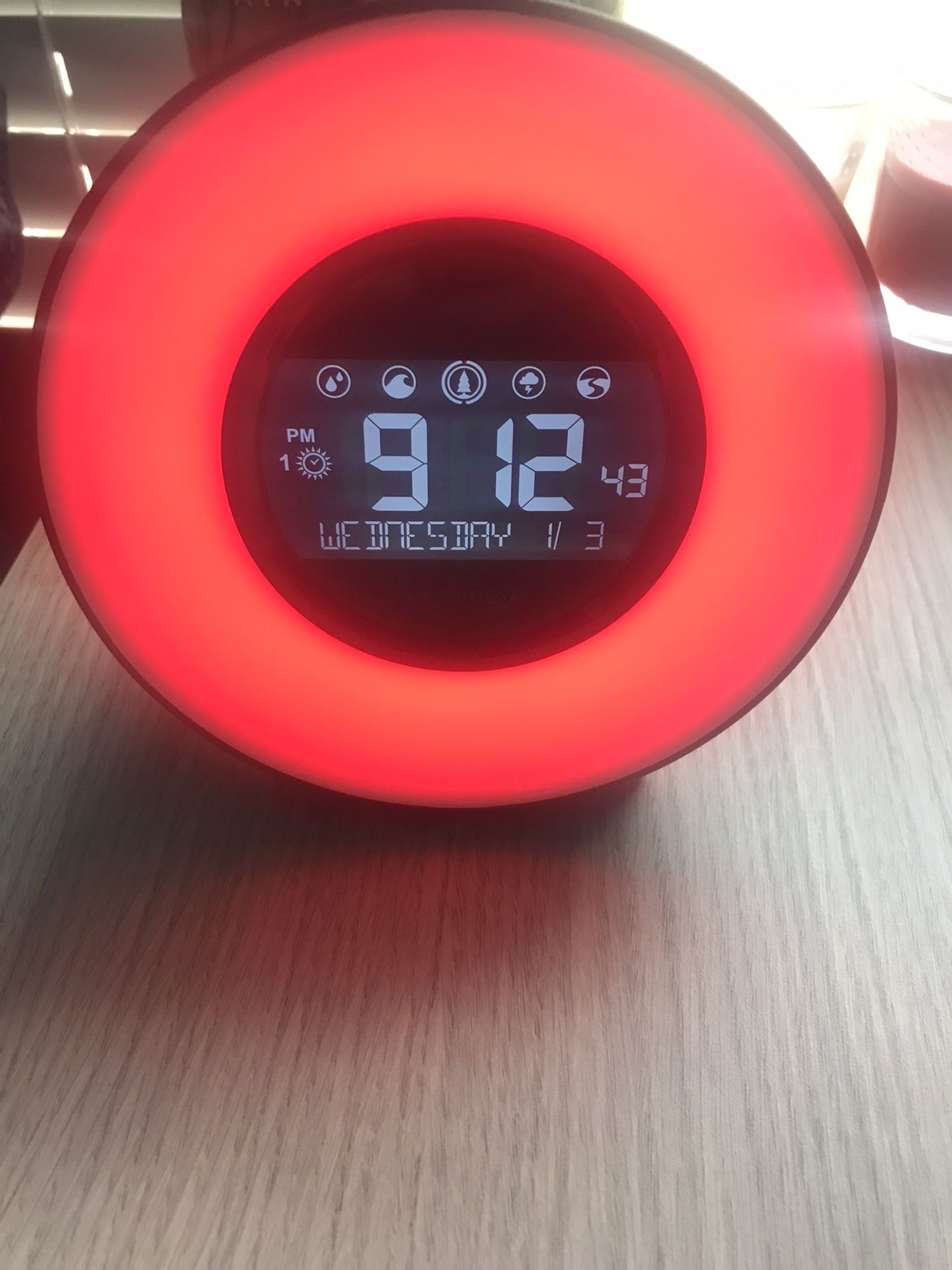 Colored Alarm Clock