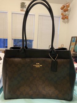 Coach Casey Signature Tote