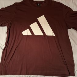 Adidas Maroon Multi Sport Shirt; Men’s 3XL