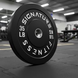 35lb Rubber plates Pair of two