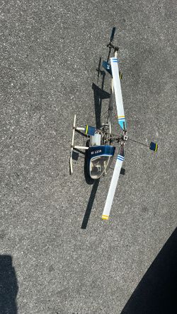 Vintage Helicopter, Remote Control, Power Station Starter