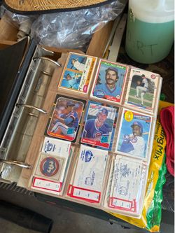 Baseball cards over 400