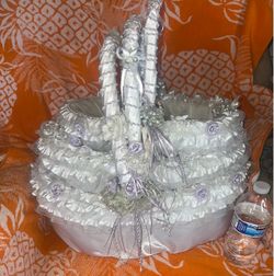 Decorated baskets