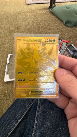 Mega Darkrai EX  Gold 120/84 Mega Hyper Rare!