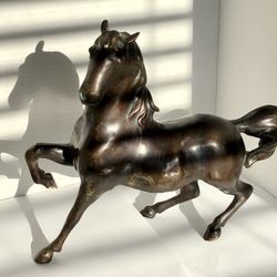 Antique Chinese Bronze Horse Statue