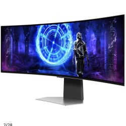 Gaming Monitor - Samsung Odyssey QD-OLED G9 G95SD 49" 1440p 240 Hz Curved Ultrawide Gaming Monitor
