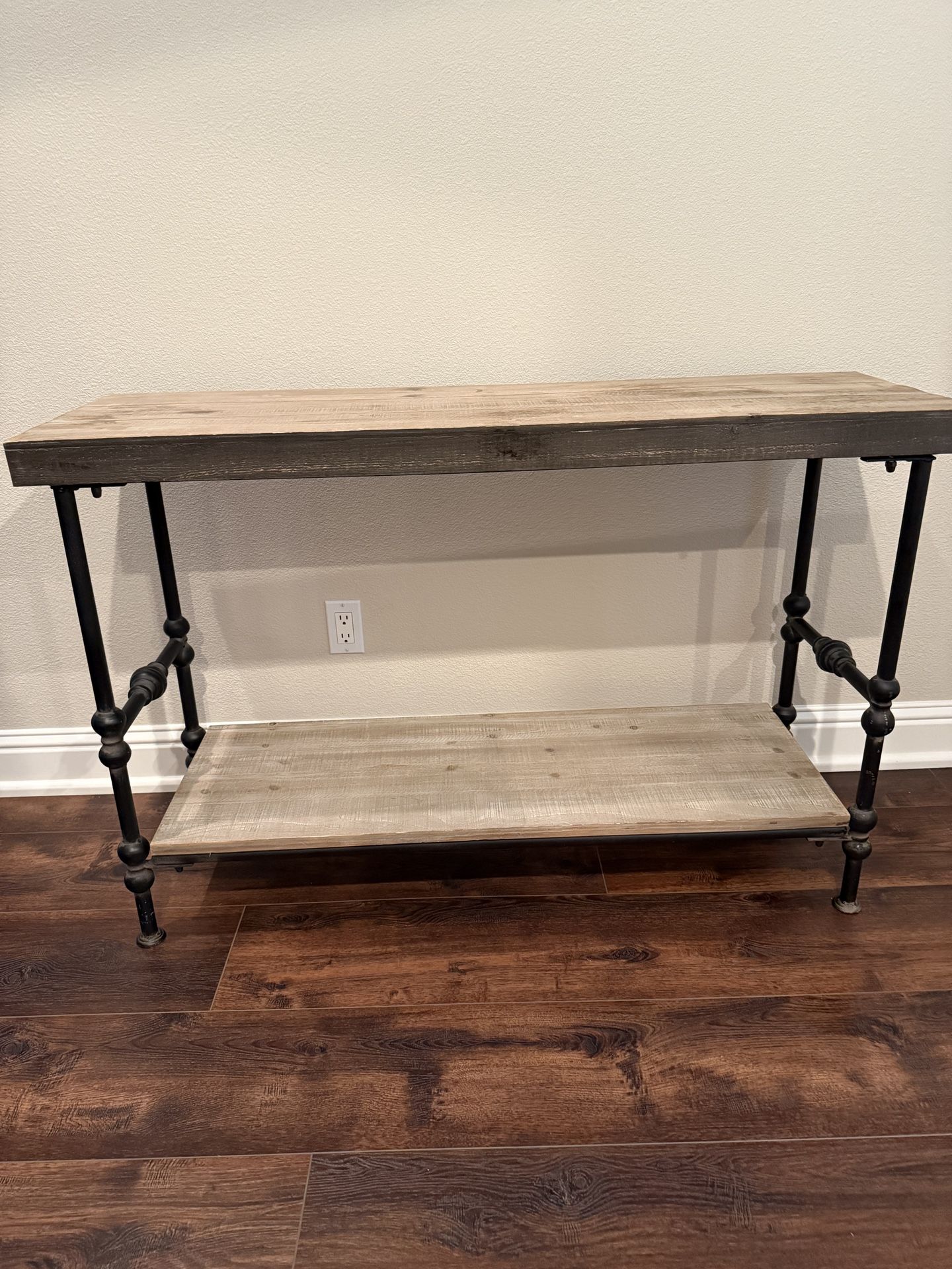 Kirkland Antique Wood/Metal Console Table