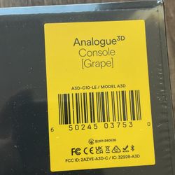 Analogue 3D Funtastic Grape Purple