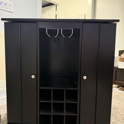 Liquor and wine cabinet - good condition