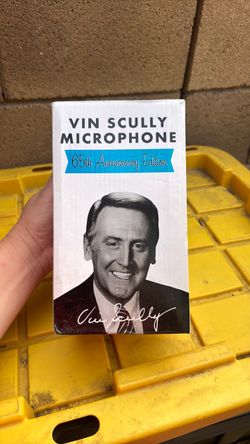 Vin Scully Microphone 65th Anniversary Edition