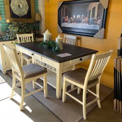 Dining Set Table With 4 Chairs 