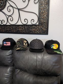 Snapback style hats