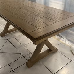 Wood table