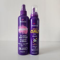 2 Aussie Hairspray and Mousse