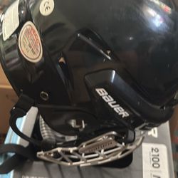 BAUER PRODIGY HOCKEY HELMET COMBO CAGE SIZE (M) CashOnly 