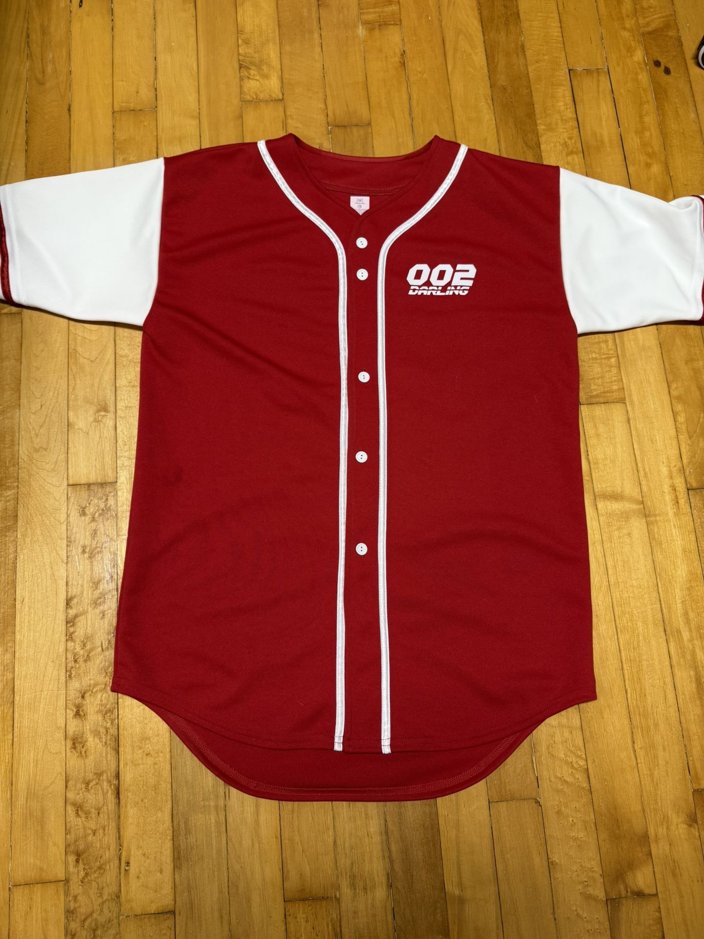 Zero Two Jersey button Size Large