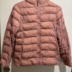 Uniqlo Girl Pink Hoodie Jacket 