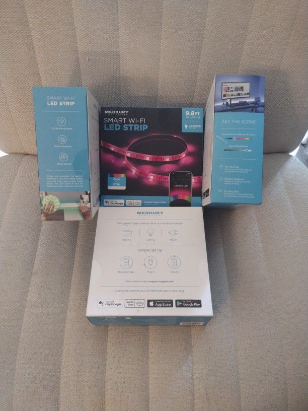 LED Light Strip (Set Of 4)