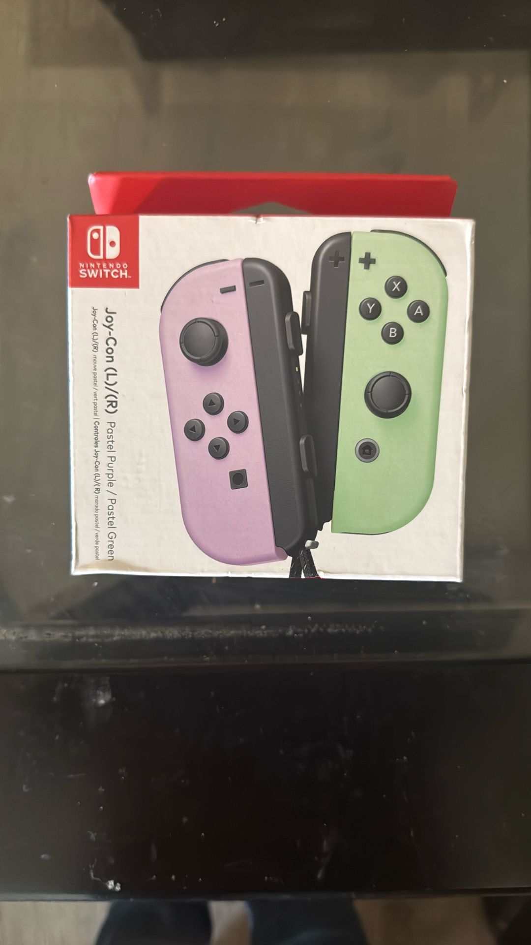 Brand New Nintendo Switch Joy-Con L&R Purple & Green