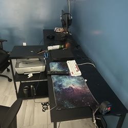 Double Computer Desk
