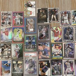 Baseball HOF and Star Lot (x63)—Skenes, Mantle, Judge, Ohtani, Trout, Rivera, Griffey, and More!